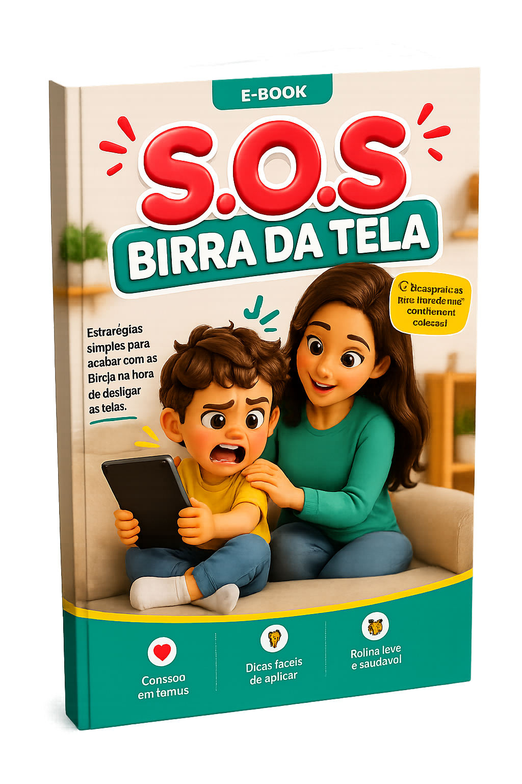 Mockup do e-book S.O.S Birra da Tela